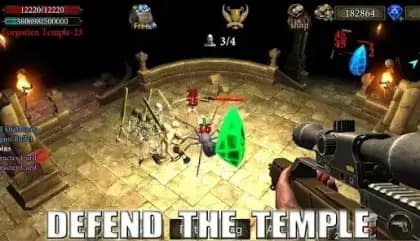 Dungeon Shooter Dark Temple — لقطة شاشة 1