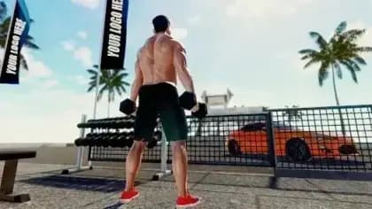 Iron Muscle IV GYM Simulator — لقطة شاشة 5