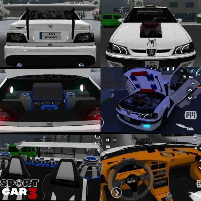Sport car 3 — لقطة شاشة 8