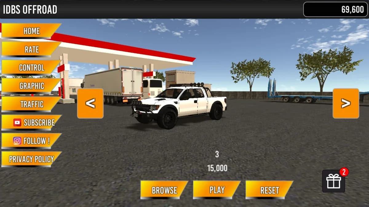 IDBS Offroad Simulator — لقطة شاشة 4