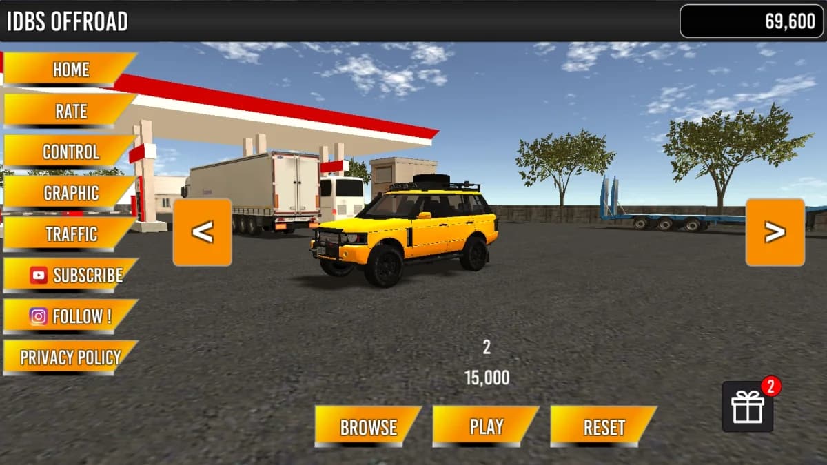 IDBS Offroad Simulator — لقطة شاشة 5