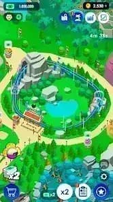 Idle Theme Park Tycoon — لقطة شاشة 3