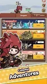 Cat Legends: Idle RPG — لقطة شاشة 4