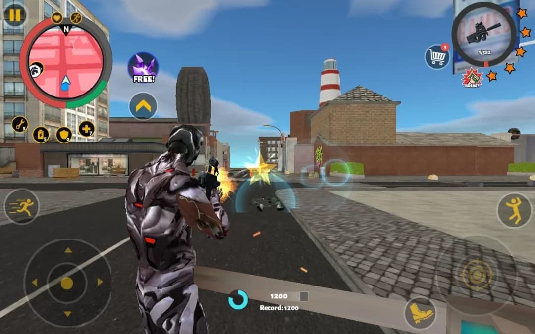 Rope Hero 3 — لقطة شاشة 4
