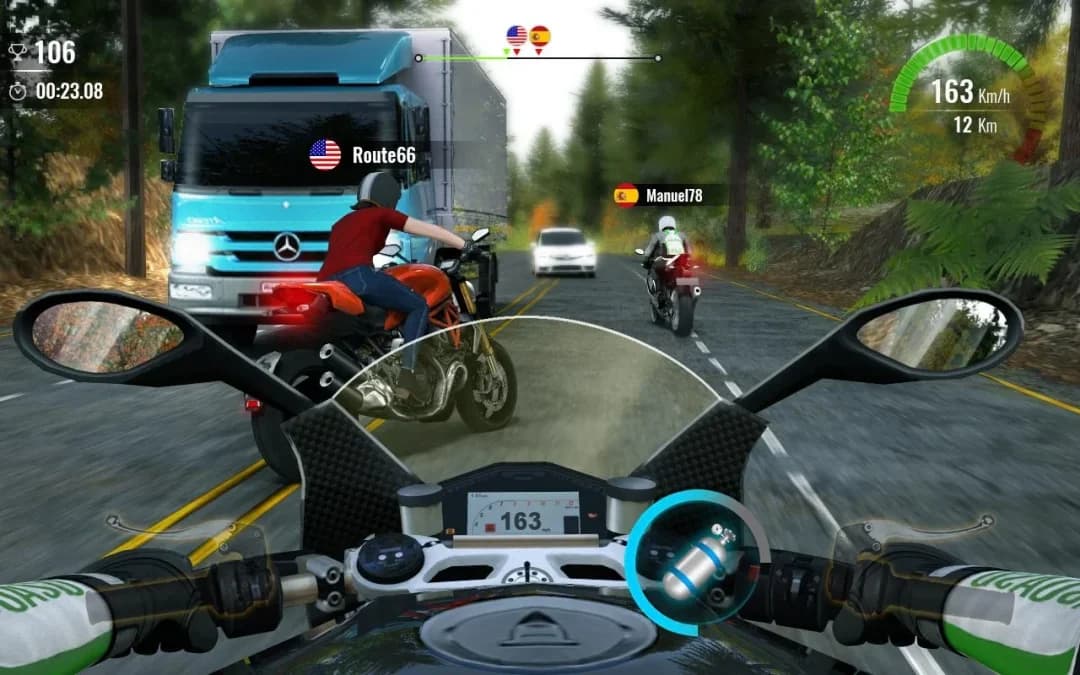 Moto Traffic Race 2 — لقطة شاشة 6