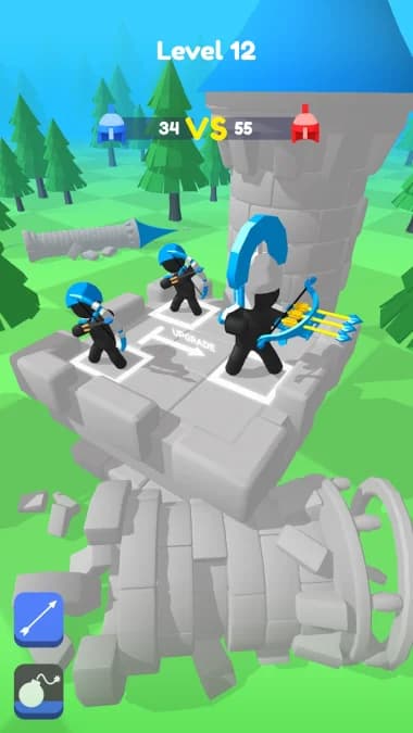 Merge Archers — لقطة شاشة 2