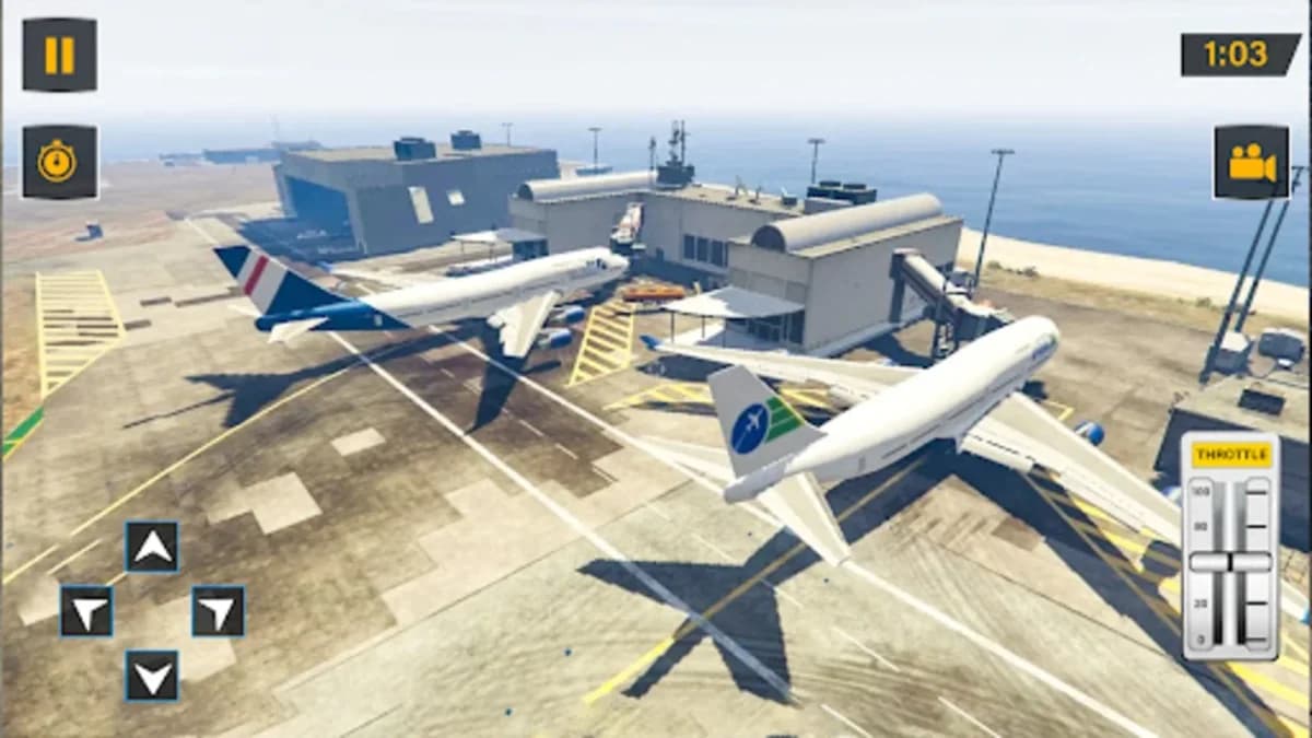 Pilot Flight Simulator Offline — لقطة شاشة 2