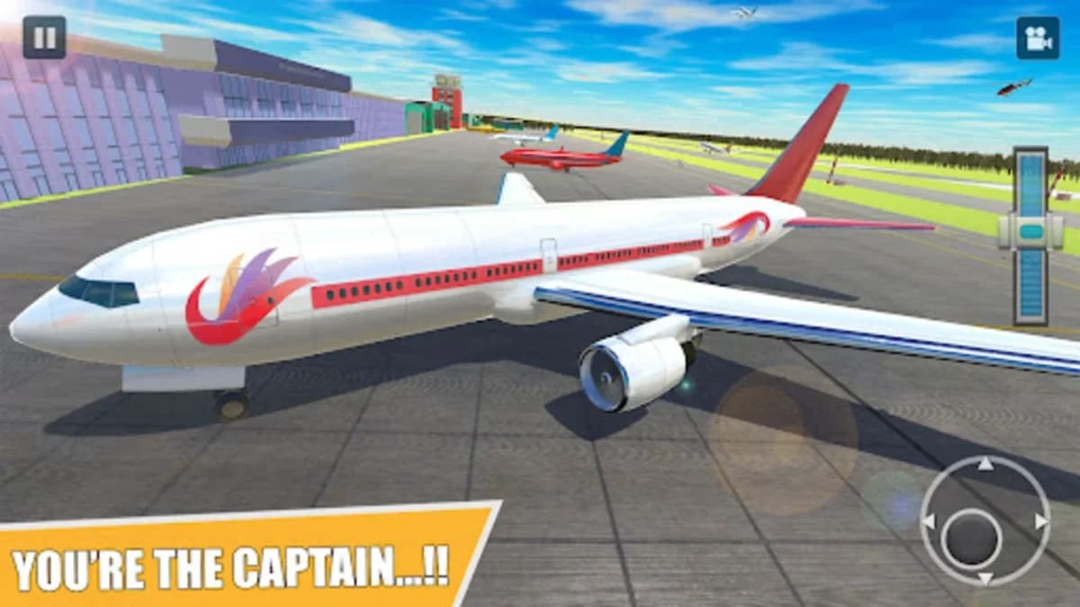 Pilot Flight Simulator Offline — لقطة شاشة 3