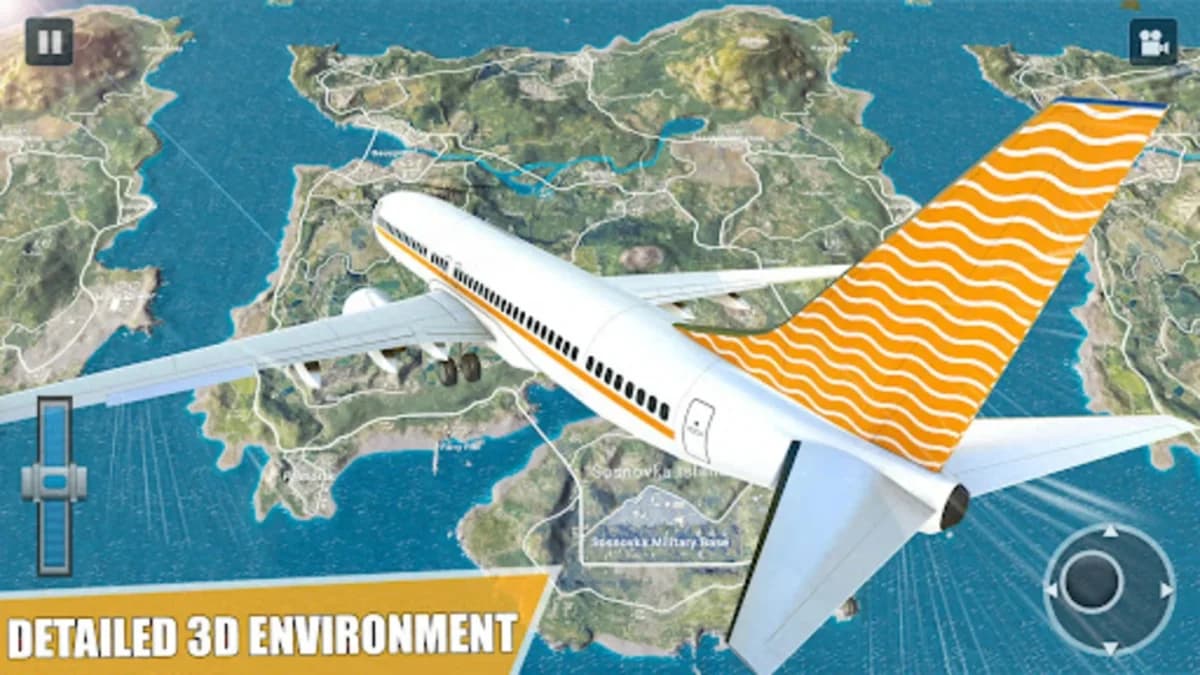 Pilot Flight Simulator Offline — لقطة شاشة 4