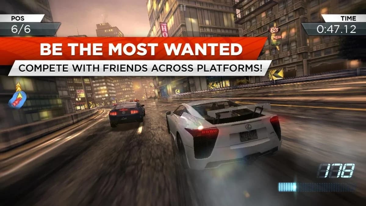 Need For Speed Most Wanted — لقطة شاشة 3