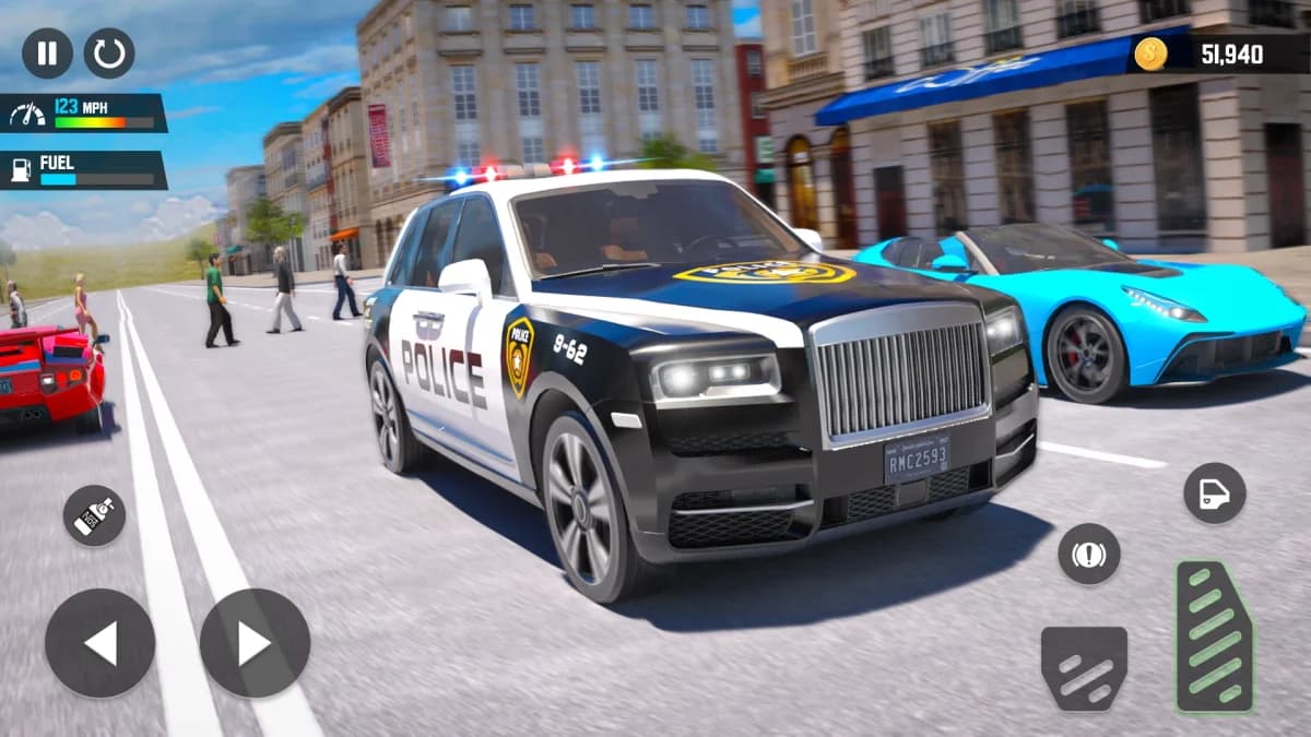 Real Police Car Simulator — لقطة شاشة 2