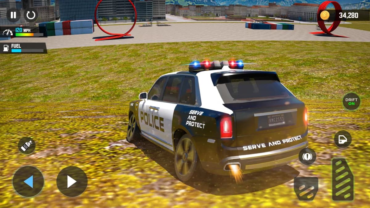 Real Police Car Simulator — لقطة شاشة 3