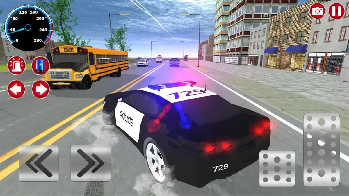 Real Police Car Simulator — لقطة شاشة 6