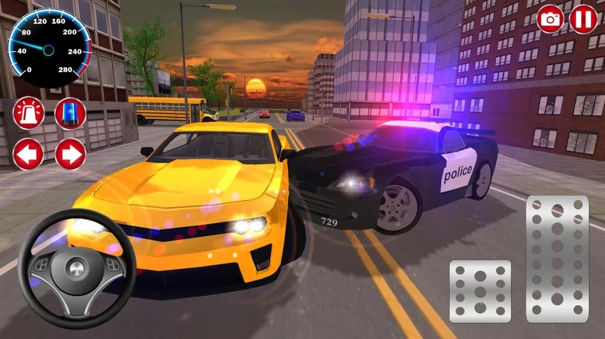 Real Police Car Simulator — لقطة شاشة 8