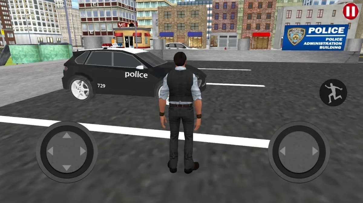 Real Police Car Simulator — لقطة شاشة 10