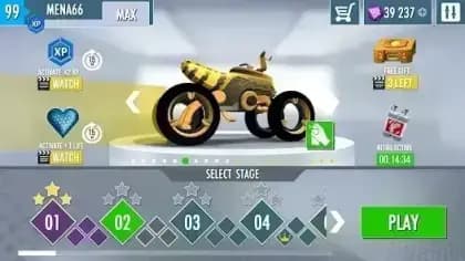 Gravity Rider Zero — لقطة شاشة 2