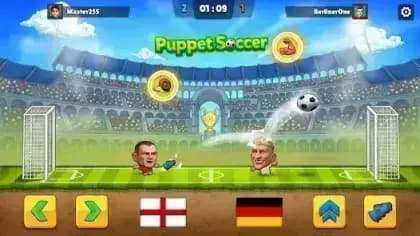 Puppet Soccer – Football — لقطة شاشة 1