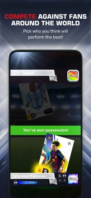 Topps Total Footbal — لقطة شاشة 2