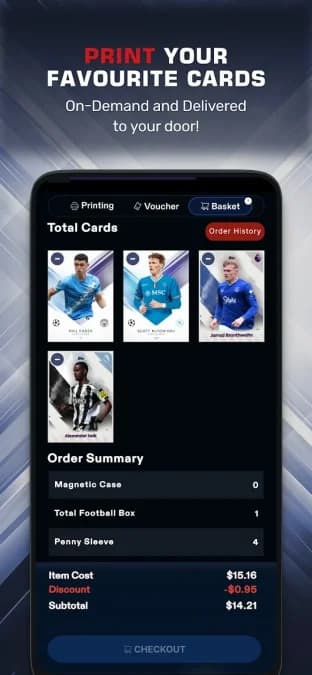 Topps Total Footbal — لقطة شاشة 4