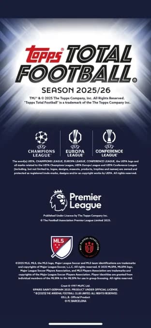 Topps Total Footbal — لقطة شاشة 6
