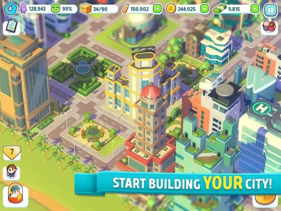 City Mania: Town Building — لقطة شاشة 1